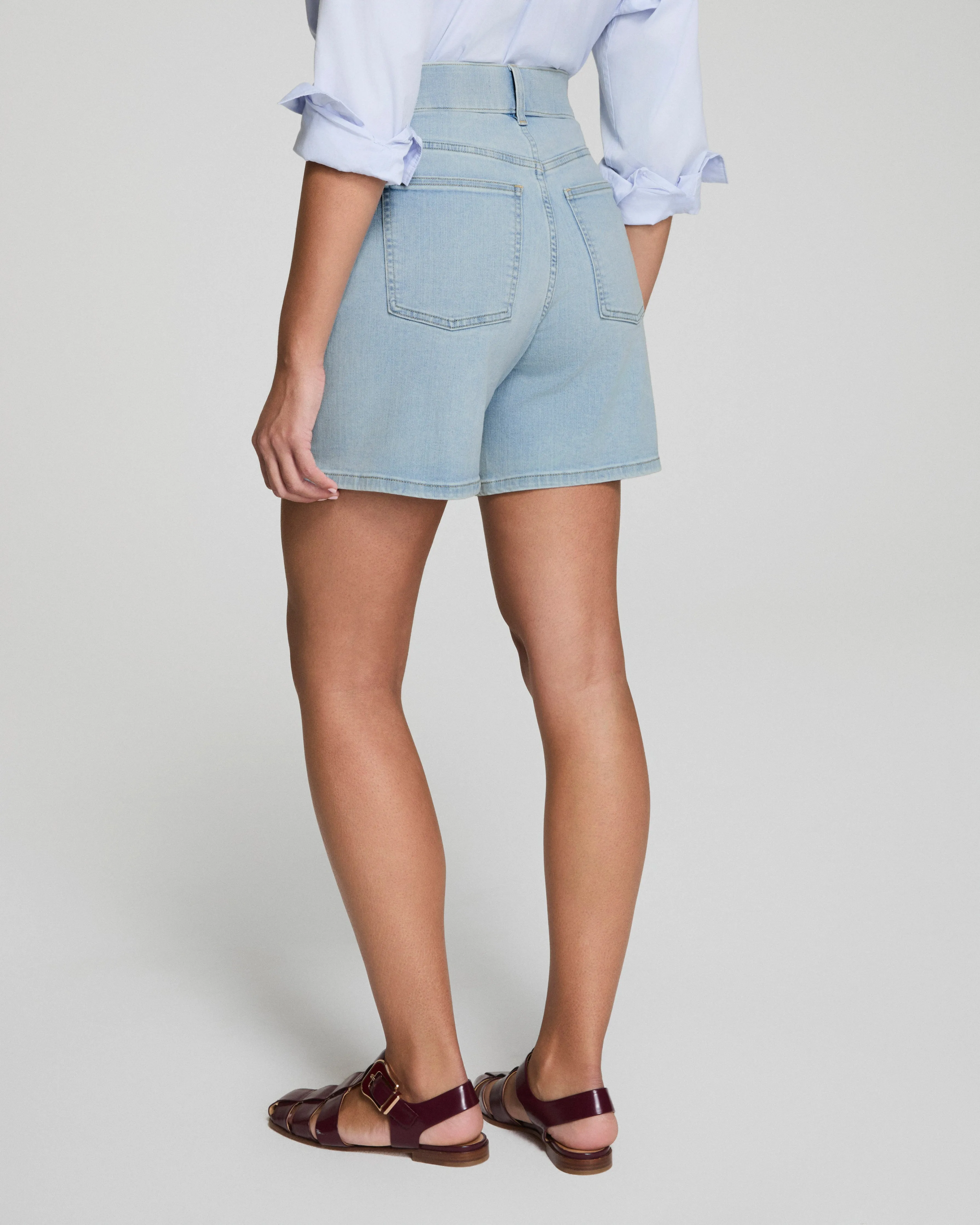 SPANXshape™ EveryWear Jean Short, 7", Tidal Blue