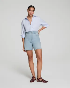 SPANXshape™ EveryWear Jean Short, 7", Tidal Blue