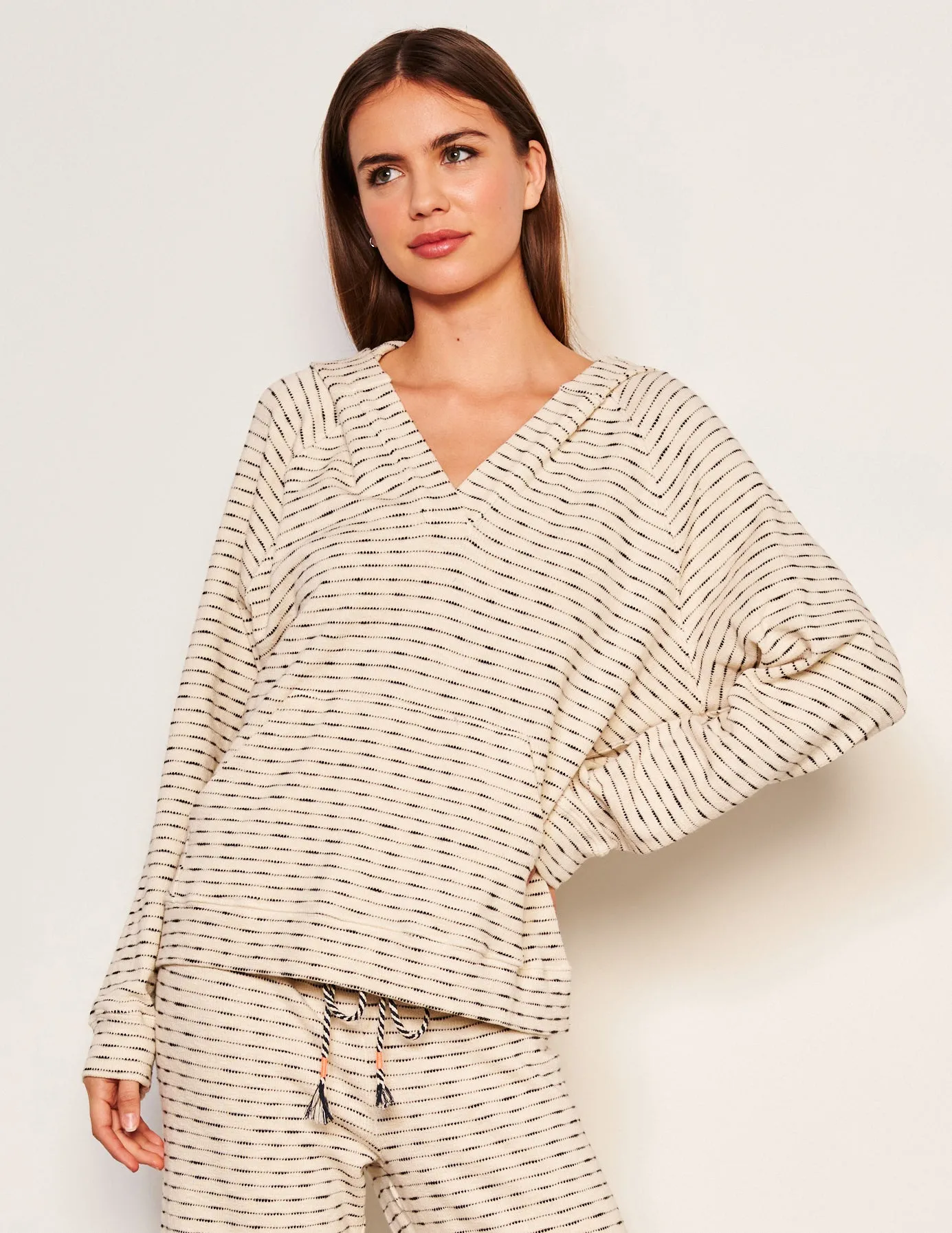 Sundry Pullover Hoodie in Oyster