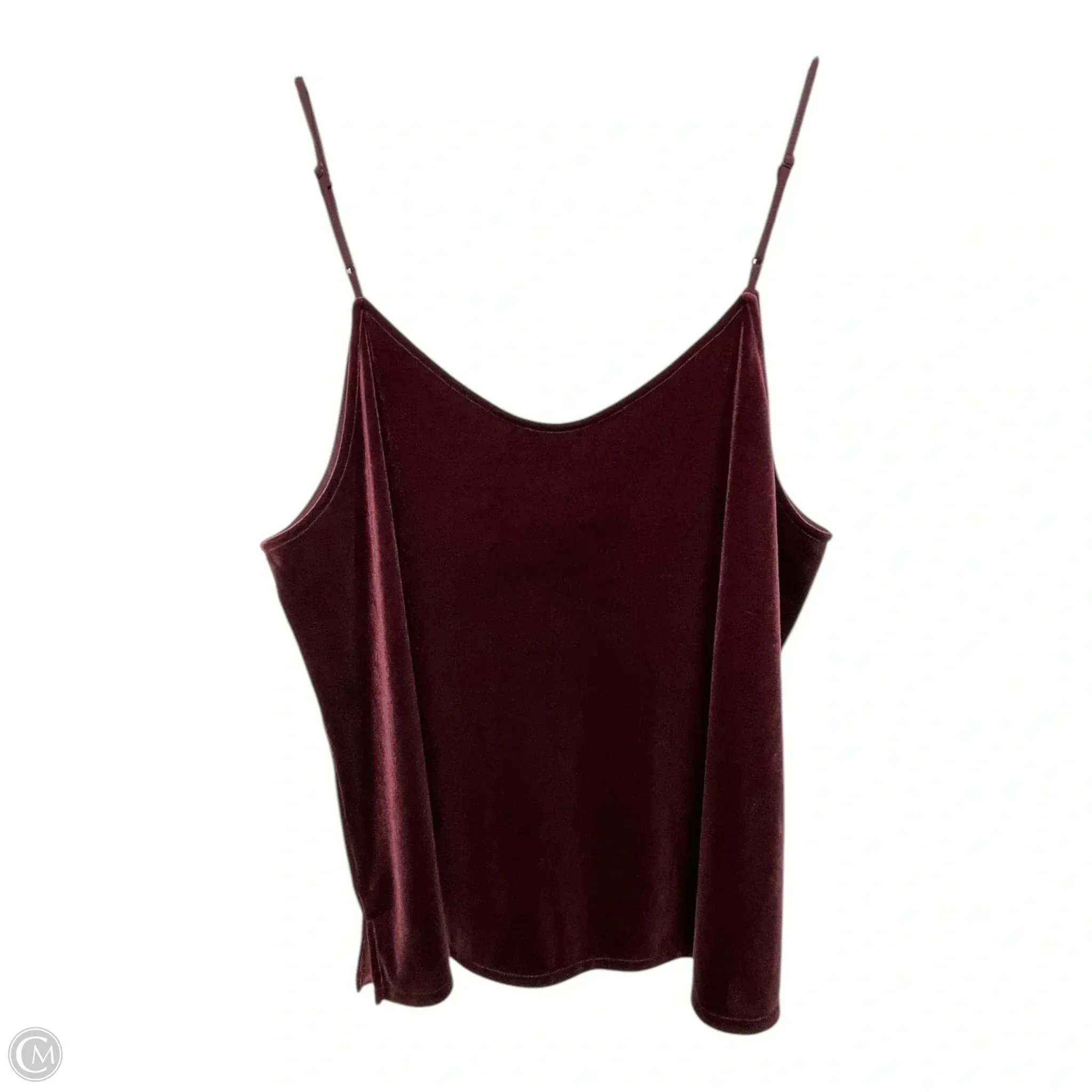 Tank Top By Ann Taylor In Maroon, Size: Xl
