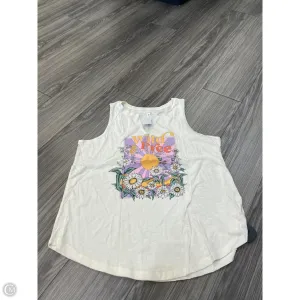 Tank Top By Maurices In Cream, Size: L