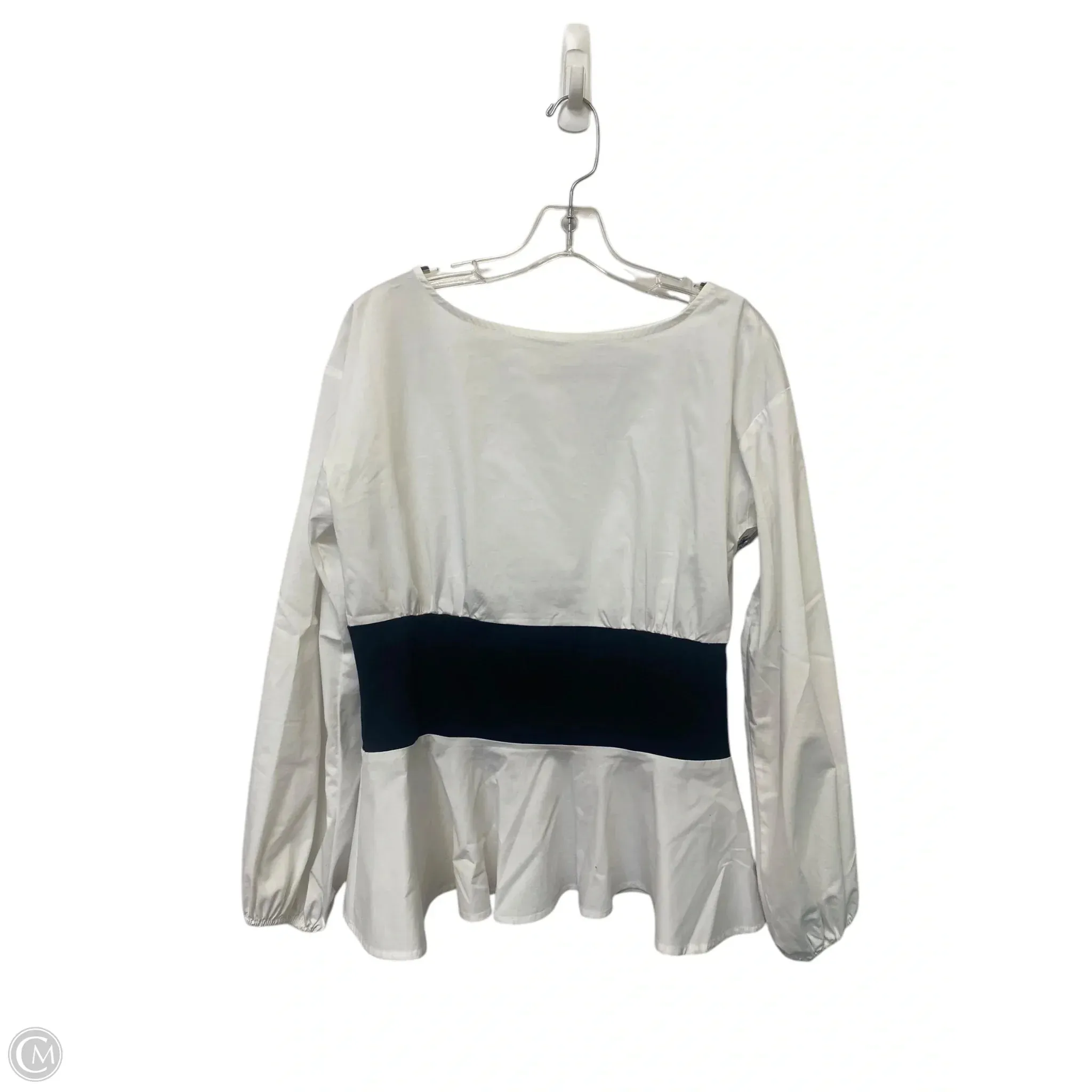 Top Long Sleeve By New York And Co In White, Size: M