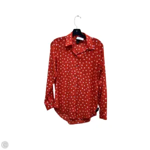 Top Long Sleeve By Rachel Zoe In Floral Print, Size: Xs