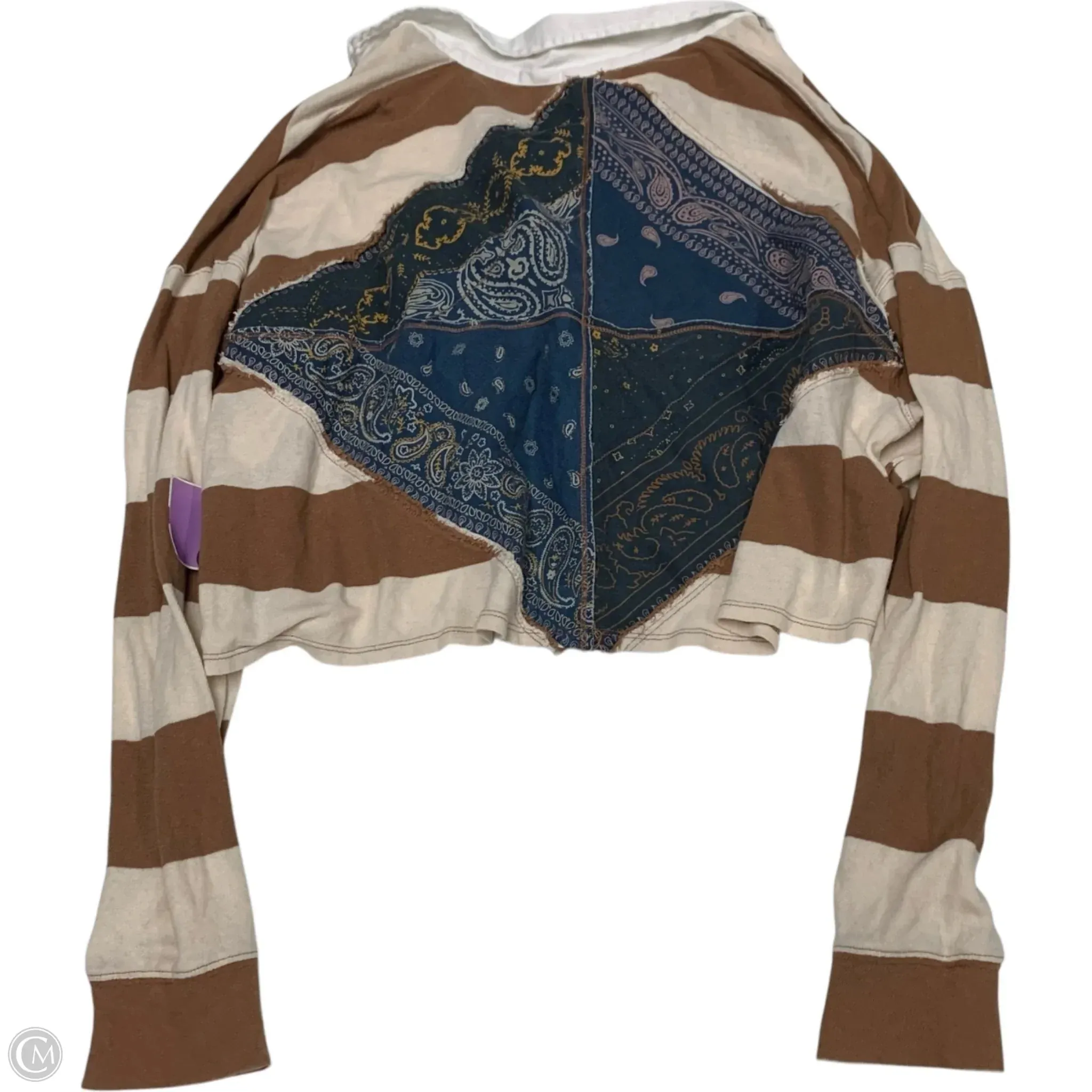 Top Long Sleeve By We The Free In Brown, Size: M