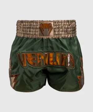 Venum Inferno Muay Thai Shorts - Khaki/Bronze