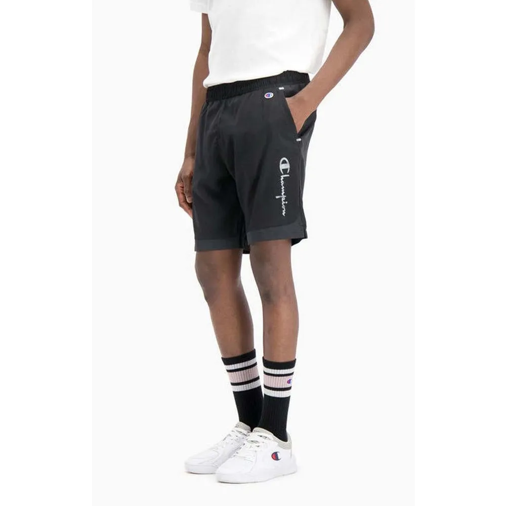 WARRIOR ELASTIC SHORTS BLACK