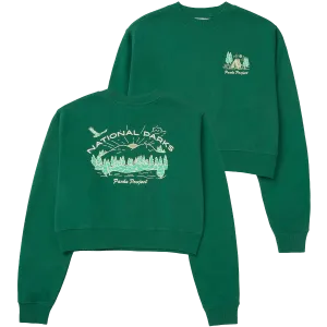 Women's National Parks Sunrise Cropped Crew